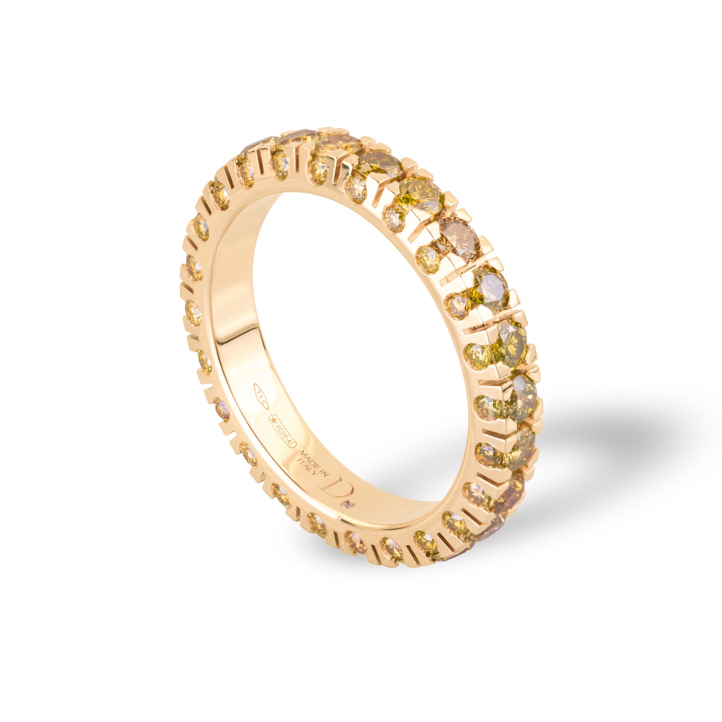 Girodito Iris Diamanti Gialli- Caratura minima 1,04 ct