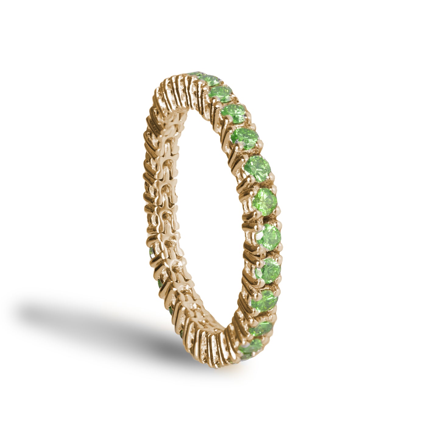Girodito Space Diamanti Verdi- caratura minima 0,72 ct
