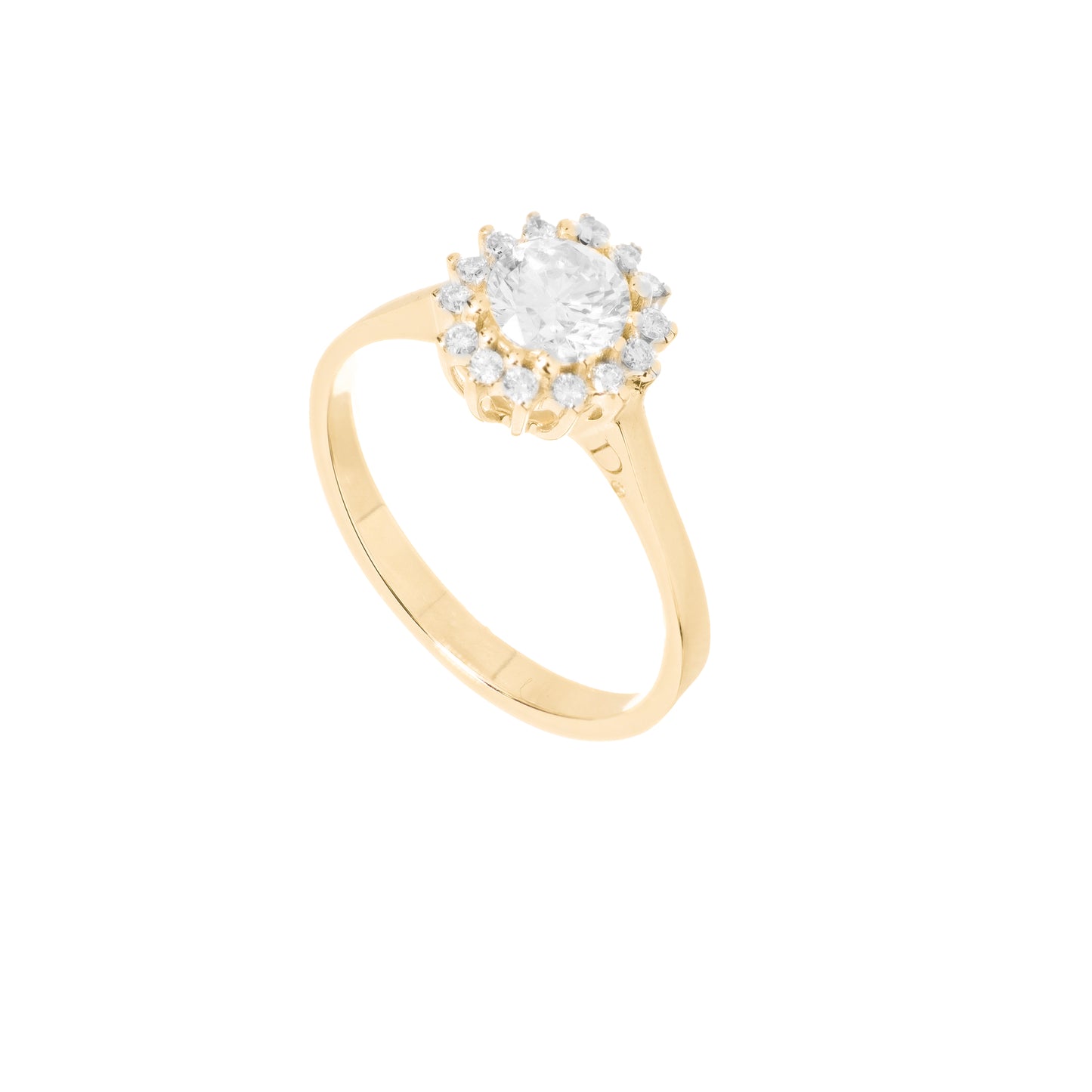 Anello Basket Diamante