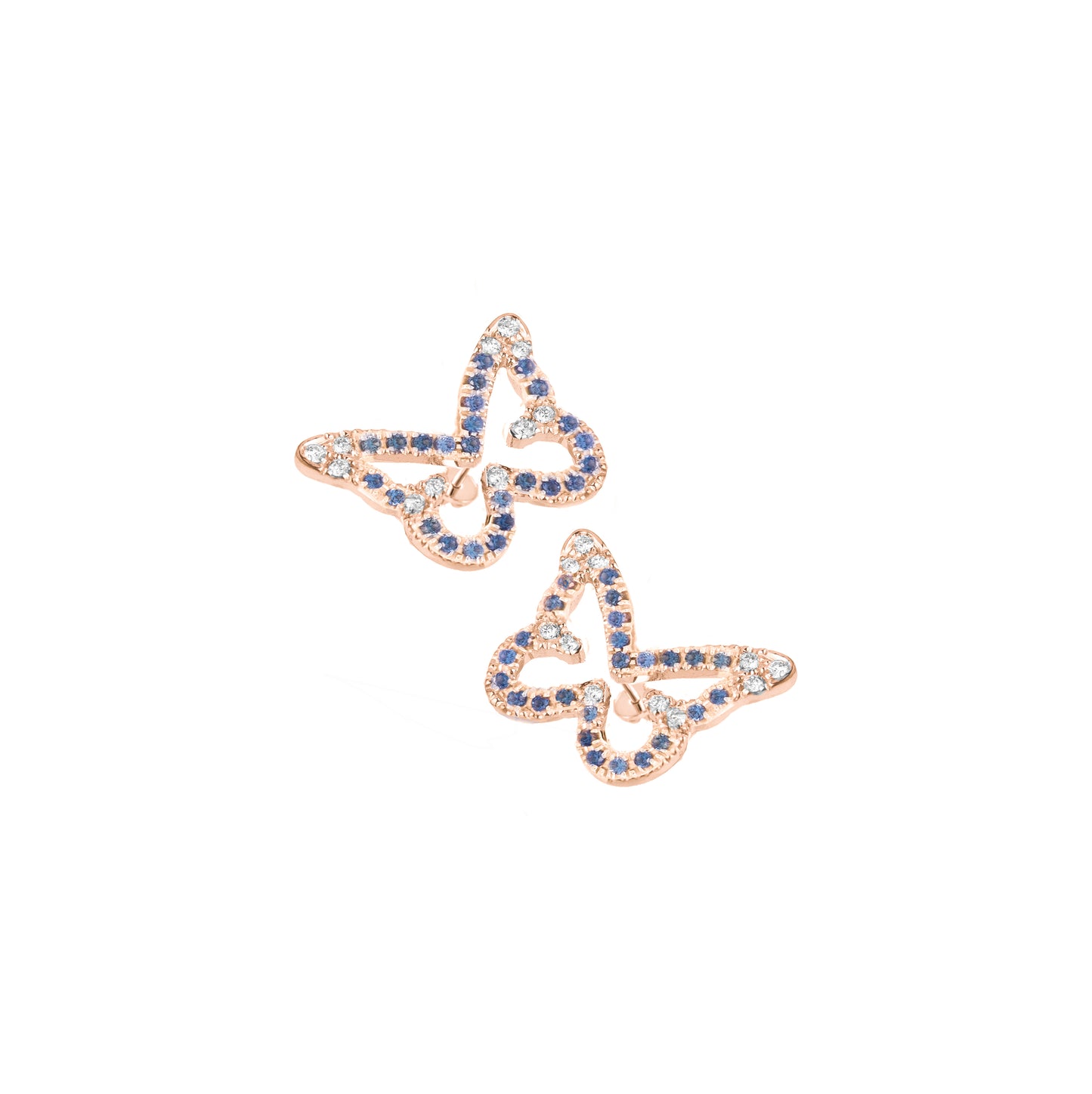 Orecchini Butterfly Sapphire