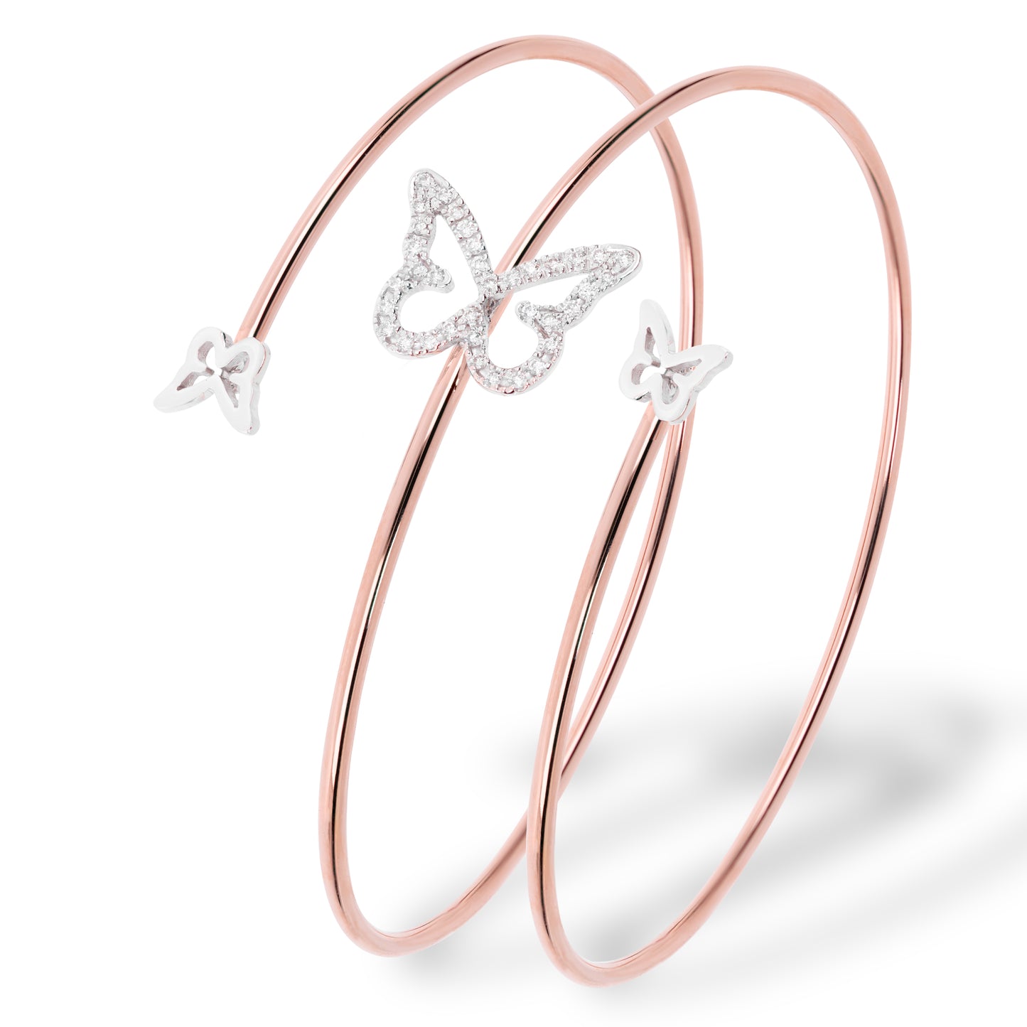 Bracciale Butterfly Spring Double Round