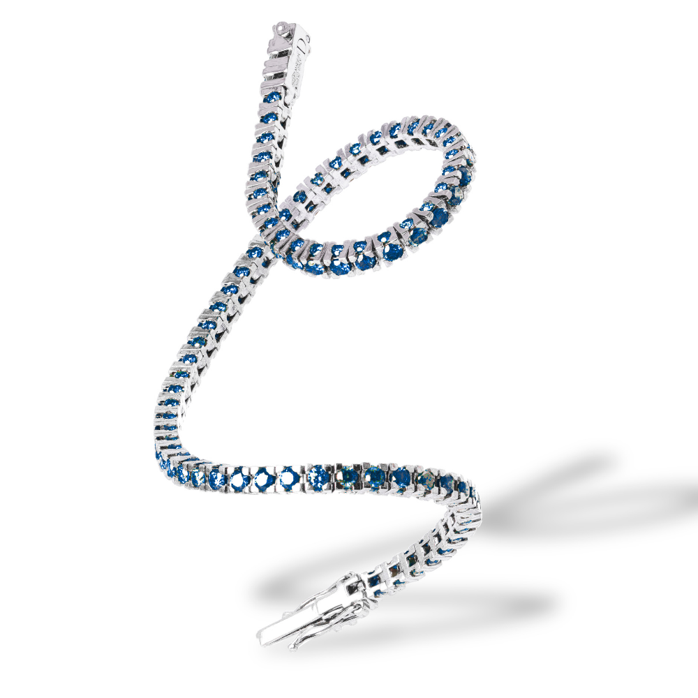 Tennis Iris Diamanti Blu