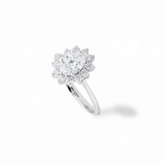 Anello Basket Diamante