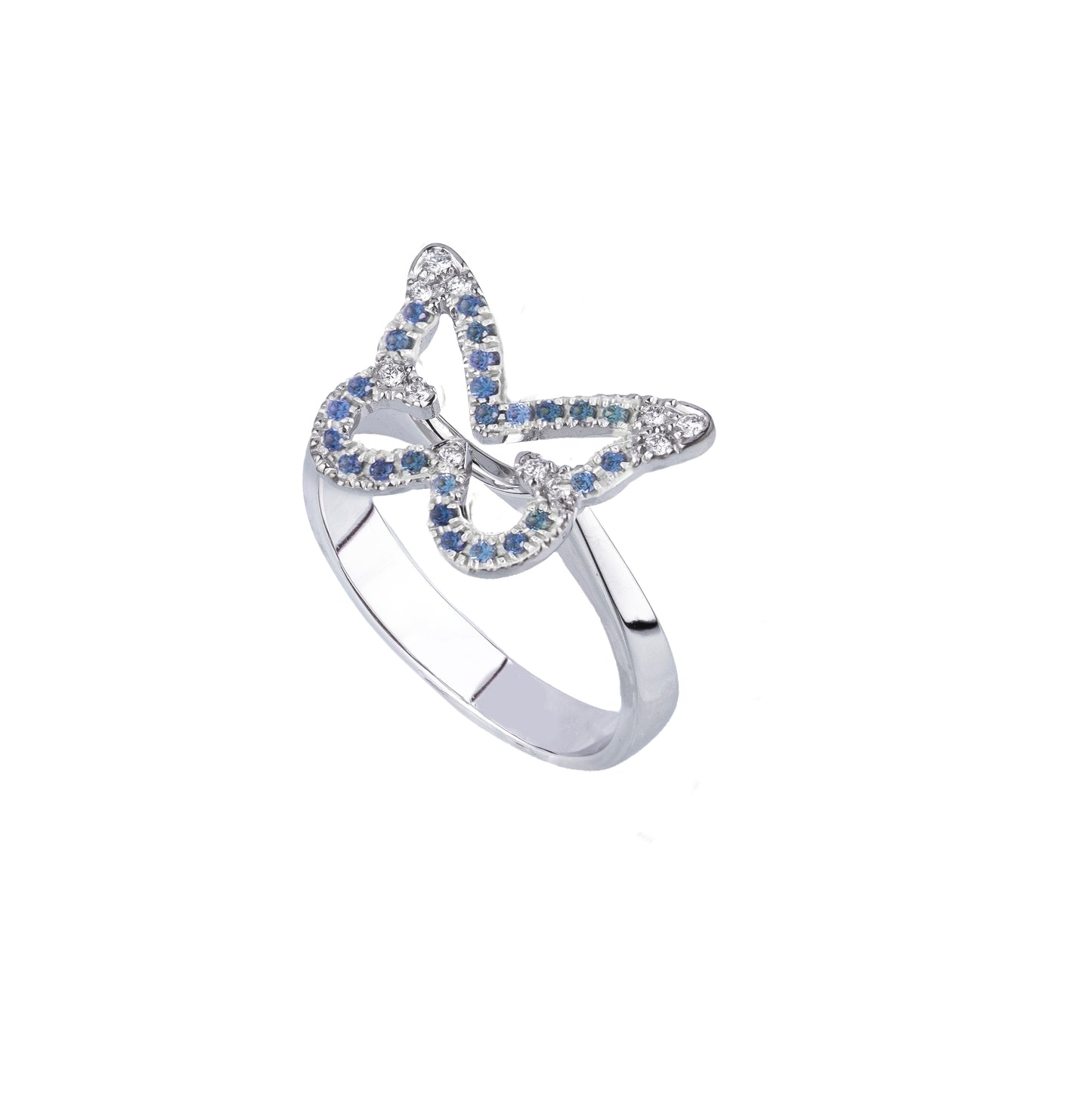 Anello Butterfly Sapphire