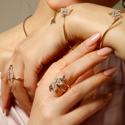 Bracciale Butterfly Spring Single