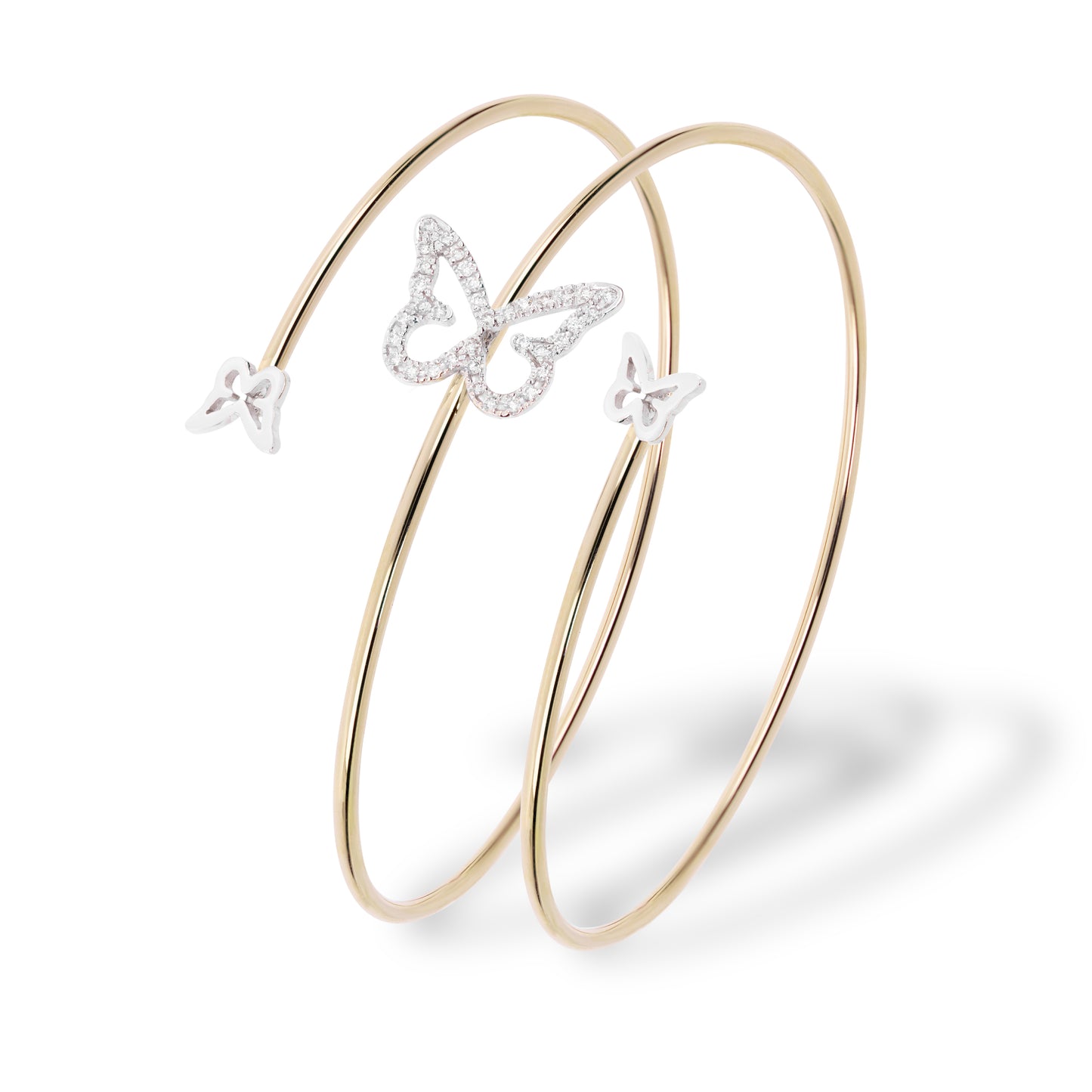 Bracciale Butterfly Spring Double Round