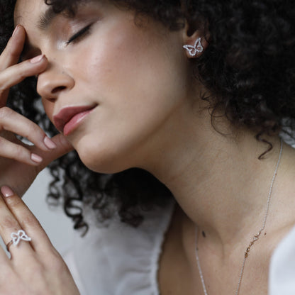 Anello Butterfly Sapphire